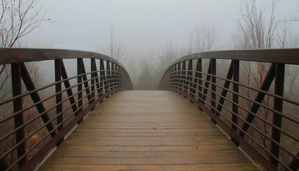 Wooden bridge